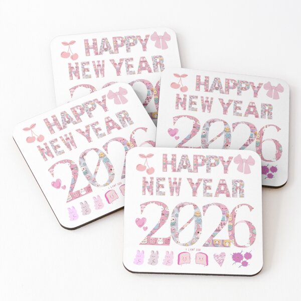 Item preview, Merry Christmas & Happy New Year – Cute Holiday 2026 designed and sold by Ditstyle.