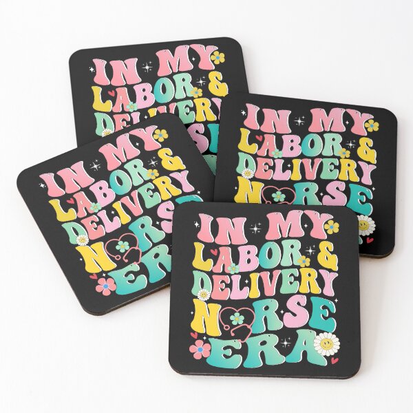 Item preview, Labor and Delivery Nurse Groovy Medical Design designed and sold by Nocturnal-Vines.