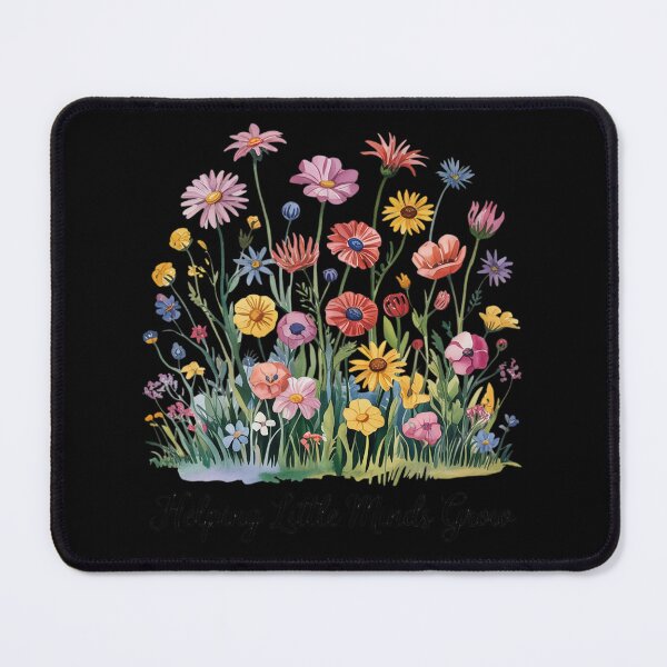 Item preview, Helping Little Minds Grow Teacher Floral Back To School  designed and sold by InspiredFoul.