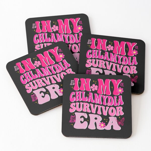 Item preview, Chlamydia Survivor Groovy Funny Quote Design designed and sold by Nocturnal-Vines.