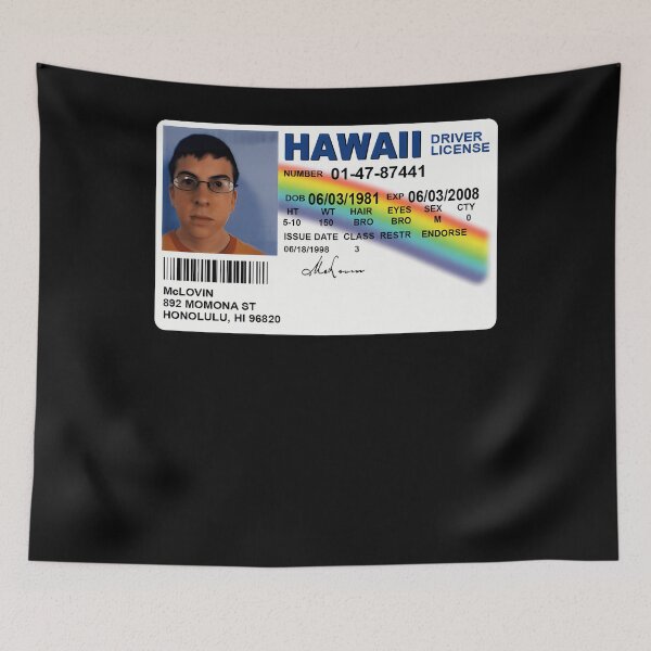 Item preview, Hawali Drive License Fake Id designed and sold by leonarddevine22.