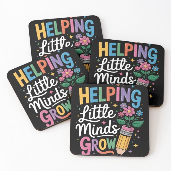Item preview, Helping Little Minds Grow Wildflower Teacher Back to School Men Women Kids  designed and sold by InspiredFoul.