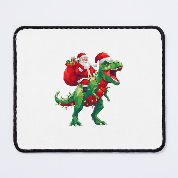 Item preview, Santa Riding Dinosaur Polygon designed and sold by khdmalakarak.