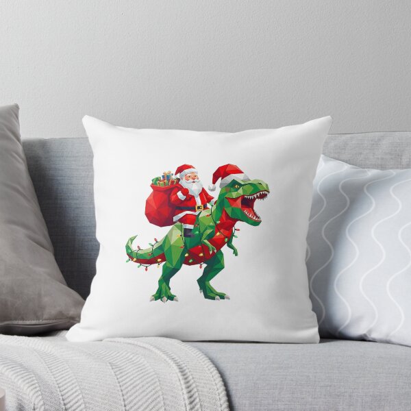 Item preview, Santa Riding Dinosaur Polygon  designed and sold by khdmalakarak.