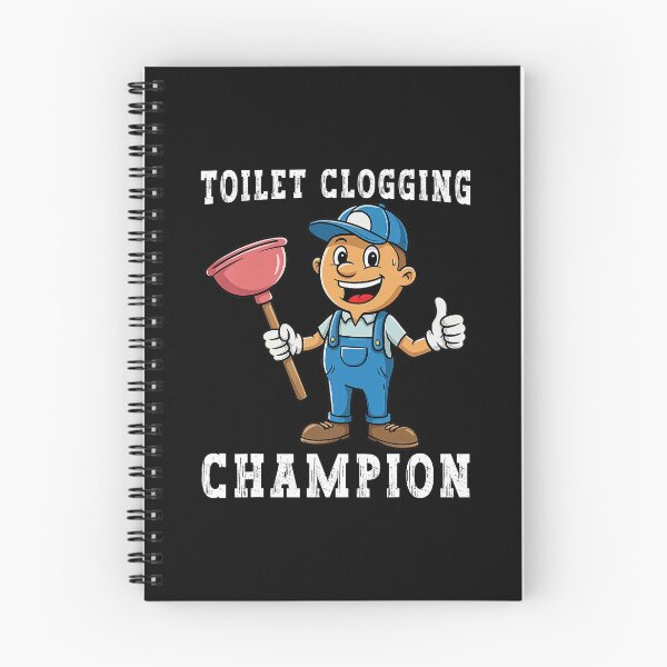 Item preview, Toilet Clogging Champion Funny Plumber designed and sold by khdmalakarak.
