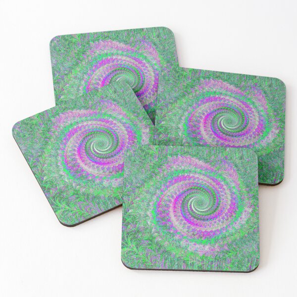 Item preview, Abstract Multicolored Floral Fractal Swirl Mix 17 designed and sold by SXW Designs.