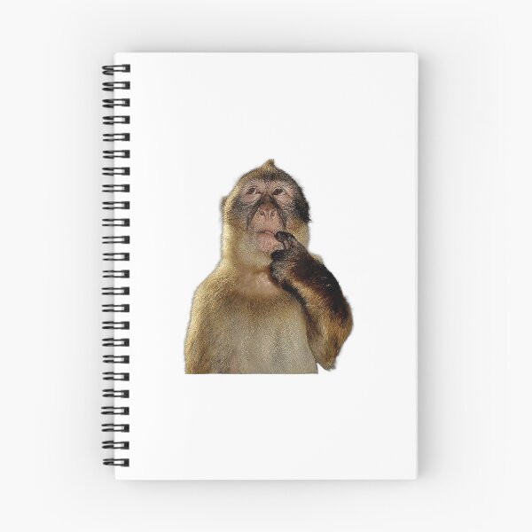 Item preview, Thinking Monkey Funny Expression designed and sold by khdmalakarak.