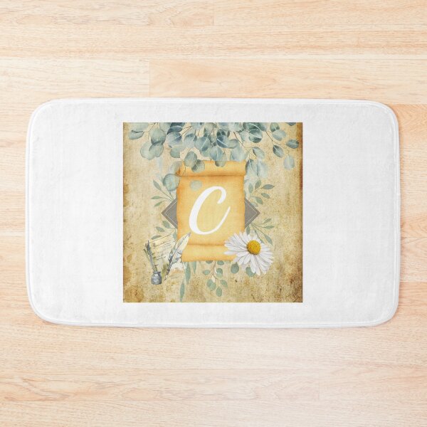 Item preview, Letter C – Vintage Botanical Alphabet – Floral Initial Wall Art – Cottagecore Decor designed and sold by Unefleuralafois.
