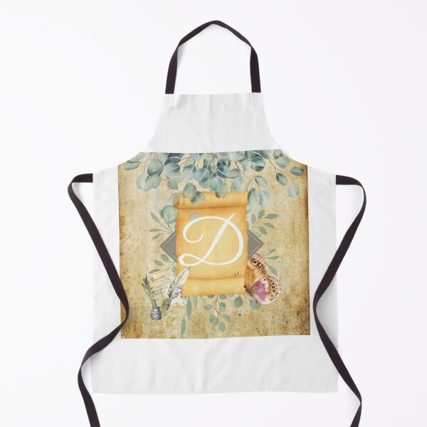 Item preview, Letter D – Vintage Botanical Alphabet – Floral Initial Wall Art – Cottagecore Decor designed and sold by Unefleuralafois.