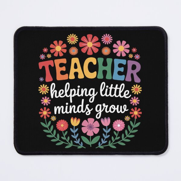 Item preview, Helping Little Minds Grow Wildflowers Teacher Back To School Men Women Kids  designed and sold by InspiredFoul.