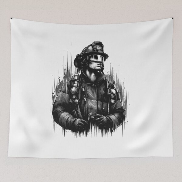 Item preview, Firefighter designed and sold by maistendencias.