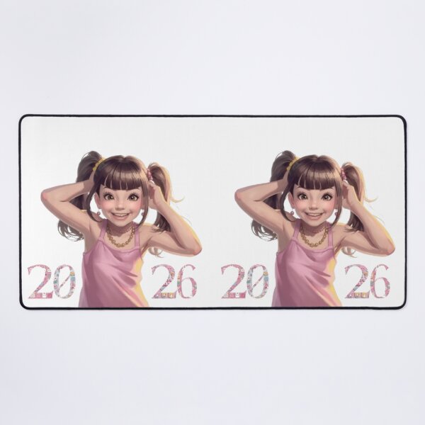 Item preview, Merry Christmas & Happy New Year – Cute Holiday 2026 designed and sold by Ditstyle.