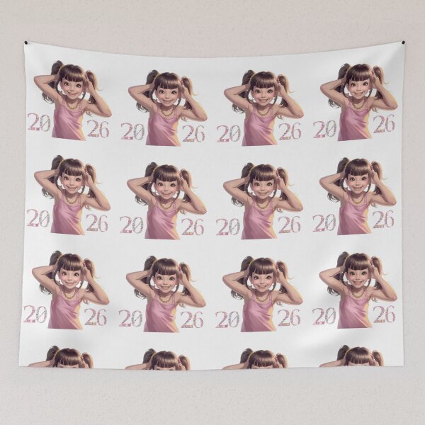 Item preview, Merry Christmas & Happy New Year – Cute Holiday 2026 designed and sold by Ditstyle.