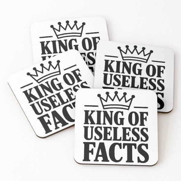 Item preview, King of Useless Facts designed and sold by Frank Ring.