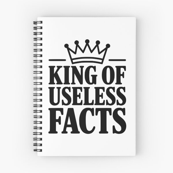 Item preview, King of Useless Facts designed and sold by Frank Ring.