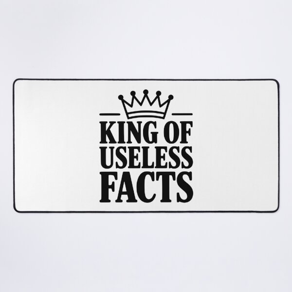 Item preview, King of Useless Facts designed and sold by Frank Ring.