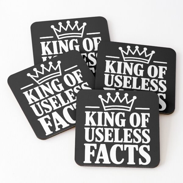 Item preview, King of Useless Facts designed and sold by Frank Ring.