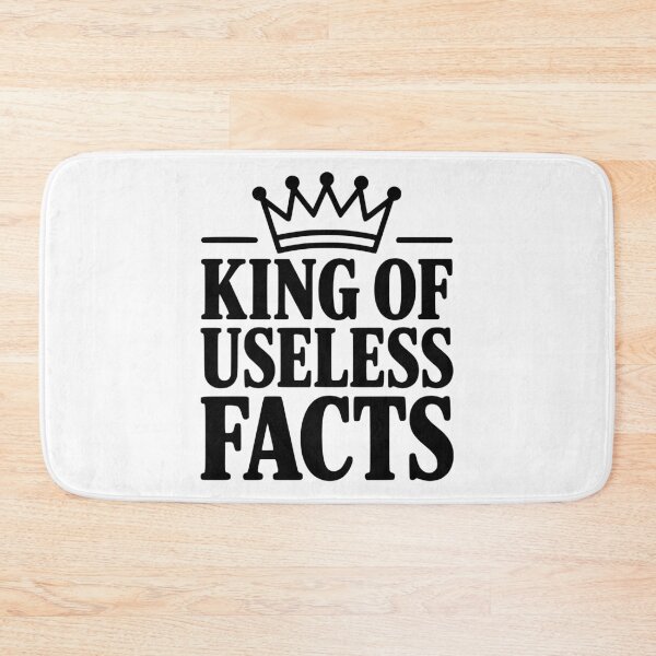 Item preview, King of Useless Facts designed and sold by Frank Ring.