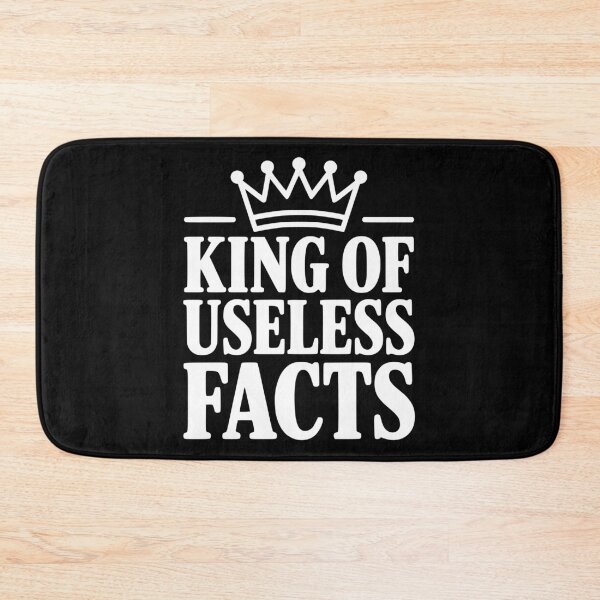 Item preview, King of Useless Facts designed and sold by Frank Ring.