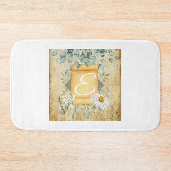 Item preview, Letter E – Vintage Botanical Alphabet – Floral Initial Wall Art – Cottagecore Decor designed and sold by Unefleuralafois.