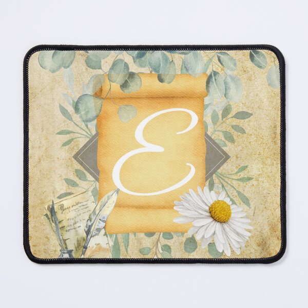 Item preview, Letter E – Vintage Botanical Alphabet – Floral Initial Wall Art – Cottagecore Decor designed and sold by Unefleuralafois.