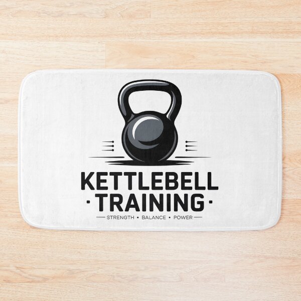 Item preview, SWING HARD. STAY STRONG. – Kettlebell Fitness T-Shirt Design designed and sold by SoftyDesigns.