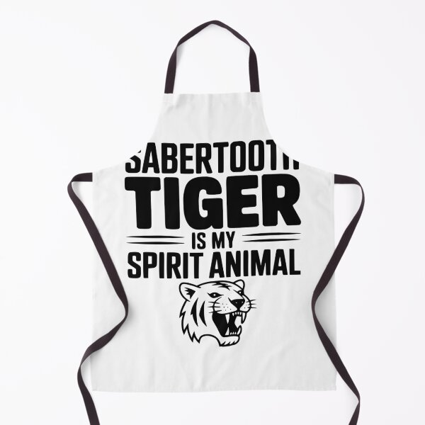 Item preview, Sabertooth Tiger Is My Spirit Animal designed and sold by Frank Ring.