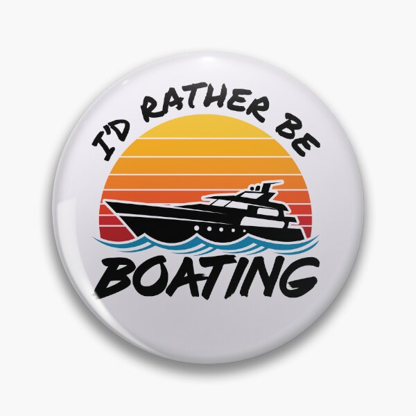 Item preview, I'd Rather Be Boating Boat Captain designed and sold by jaygo.