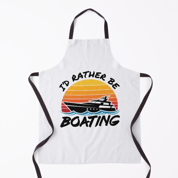 Item preview, I'd Rather Be Boating Boat Captain designed and sold by jaygo.