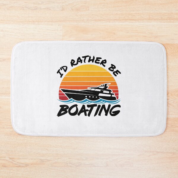 Item preview, I'd Rather Be Boating Boat Captain designed and sold by jaygo.