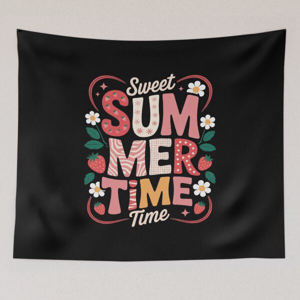 Item preview, Sweet Summer Time Strawberry Summer Vibes Funny Beach  designed and sold by KotexTemu.