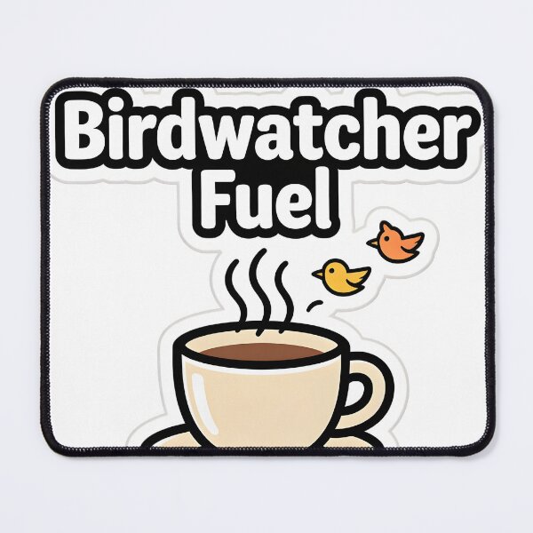 Item preview, Birdwatcher Fuel Cartoon Coffee Mug | Cute Bird Lover Gift Idea designed and sold by NatureNookTees.