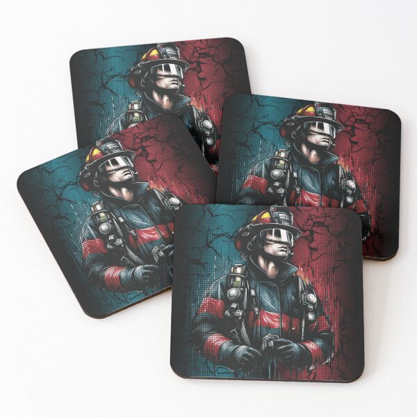 Item preview, Firefighter designed and sold by maistendencias.