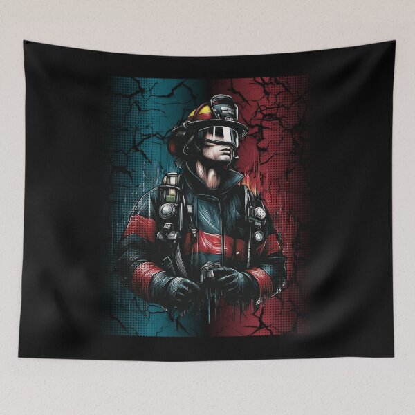 Item preview, Firefighter designed and sold by maistendencias.