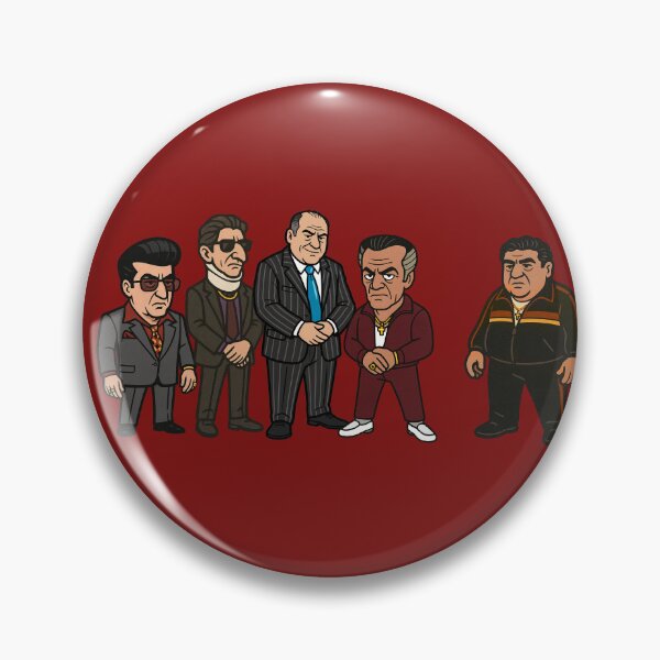 Item preview, The Sopranos Family Cuties - FRIENDS OF OURS (The Compromised Crew) designed and sold by CleverCulture.