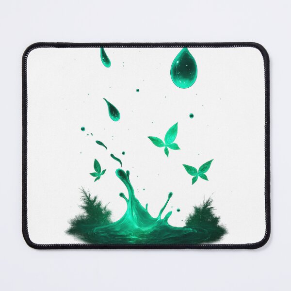 Item preview, Emerald Forest Splash – Nature’s Hidden Pulse designed and sold by MIArt Studio.