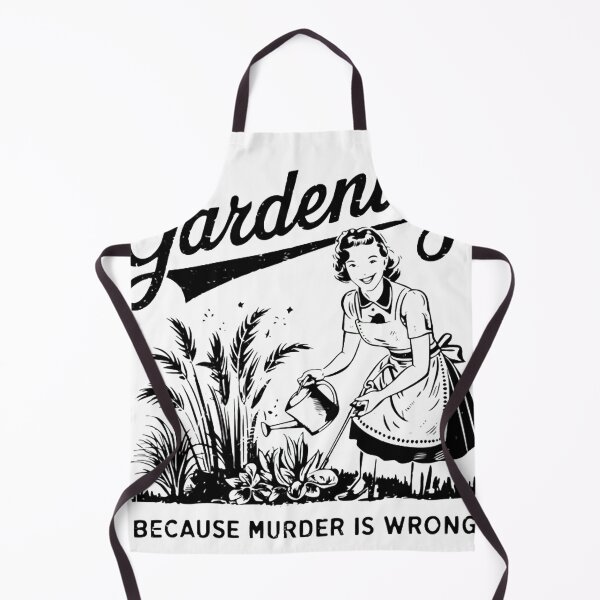 Item preview, Gardening Because Murder Is Wrong Gardener Plant Lady Mom designed and sold by pndkerri.