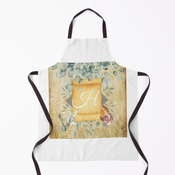 Item preview, Letter H – Vintage Botanical Alphabet – Floral Initial Wall Art – Cottagecore Decor designed and sold by Unefleuralafois.