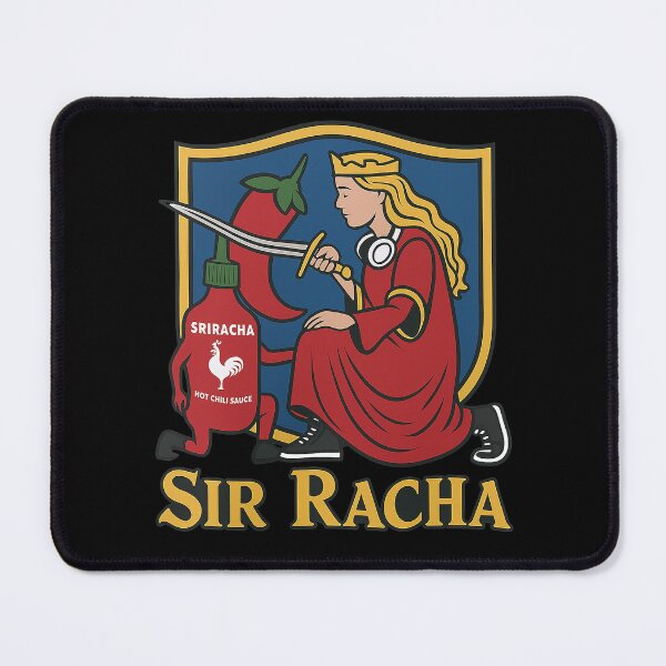 Item preview, Sir Racha Meme Sriracha Medieval designed and sold by GeneAdams36.