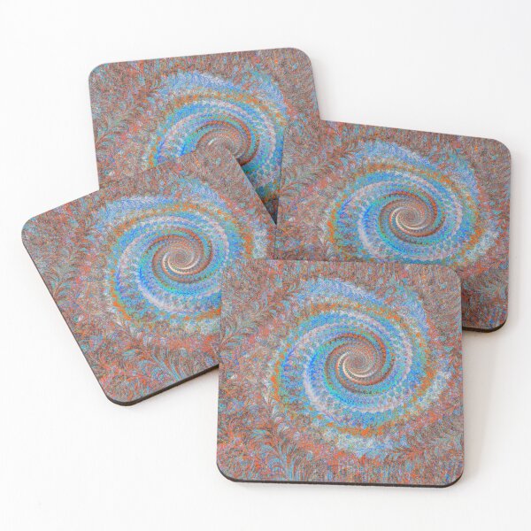 Item preview, Abstract Multicolored Floral Fractal Swirl Mix 20 designed and sold by SXW Designs.