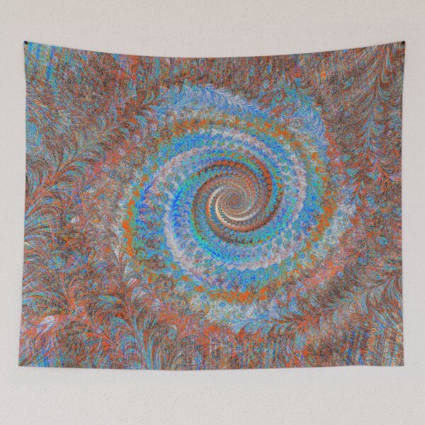 Item preview, Abstract Multicolored Floral Fractal Swirl Mix 20 designed and sold by SXW Designs.