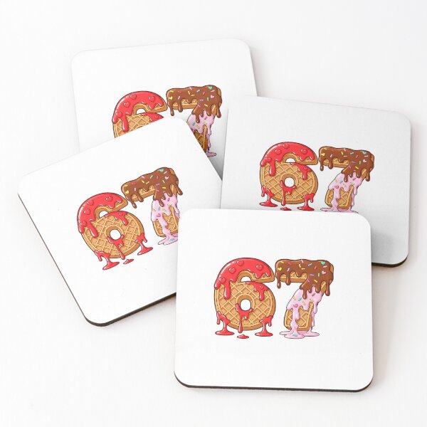 Item preview, 67 Ice Cream Drip Numbers designed and sold by clarabersetart.