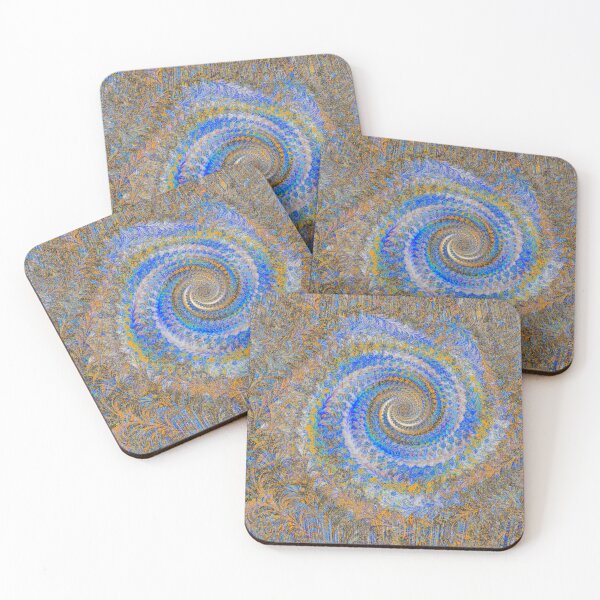 Item preview, Abstract Multicolored Floral Fractal Swirl Mix 19 designed and sold by SXW Designs.