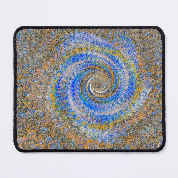 Item preview, Abstract Multicolored Floral Fractal Swirl Mix 19 designed and sold by SXW Designs.
