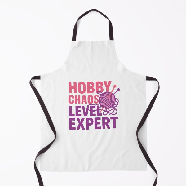 Item preview, Hobby Chaos Knitting Expert Quote designed and sold by TwillTees.