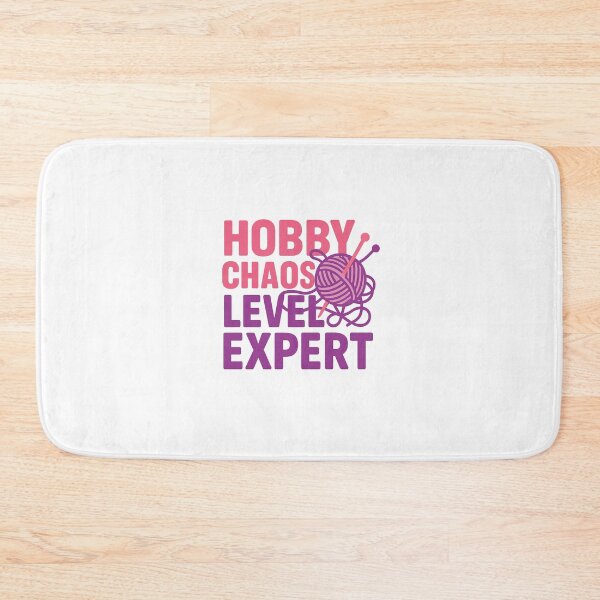 Item preview, Hobby Chaos Knitting Expert Quote designed and sold by TwillTees.