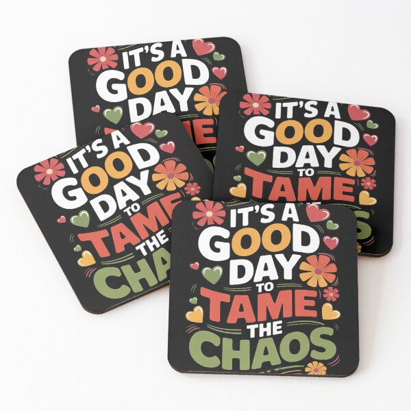 Item preview, It’s a Good Day to Tame the Chaos Teacher Back To School  designed and sold by InspiredFoul.