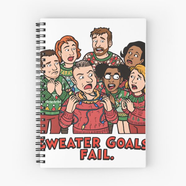 Item preview, Ugly Sweater Party Gone Wrong – Sweater Goals: Fail Funny Christmas Design designed and sold by gavinroyal.