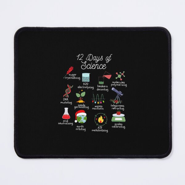 Item preview, 12 Days Of Science Learning Chart designed and sold by clarabersetart.
