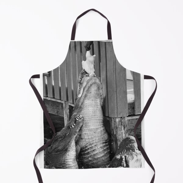 Item preview, Alligators Feeding at Dock designed and sold by MercerImages.